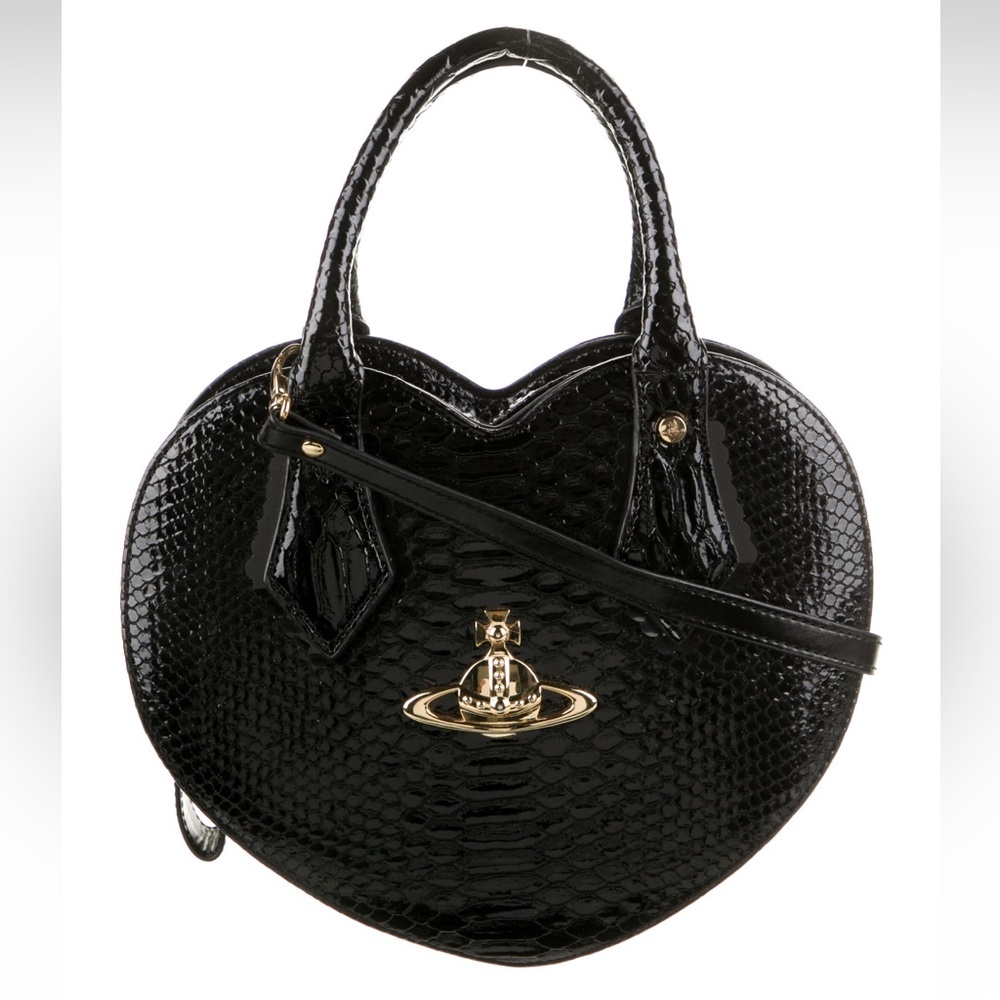 Rare and iconic Vivienne Westwood heart shaped bag